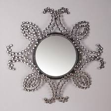 I Pinned This Fleur Mirror From The Deschamps Design Event At Joss Main Beaded Mirror Cool Mirrors Mirror