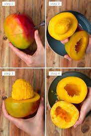 It's best to cut from the widest and more flat sides of the mango first to obtain the most flesh. How To Cut A Mango 4 Simple Methods Alphafoodie