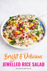 Jewelled Rice Salad A Festive Salad Packed With Delicious Ingredients