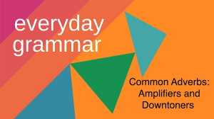 An adverb is the part of speech that describes, modifies or provides more information about a verb in a sentence. Common Adverbs In Conversation Amplifiers Downtoners
