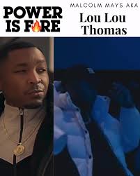 Malcolm Mays aka Lou Lou Thomas from Raising Kanan, showing of his mus...