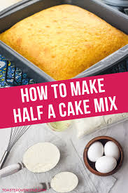 Then it will burn and smell every time you use the toaster. How To Make Half A Cake Mix Cake For Two Recipe Cake Mix Cake Mix Recipes