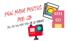 It means that your storage device can hold 1000 video songs. How Many Photos Per Gb 16 32 64 128 256 Gb Sd Cards Photo Capacity