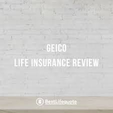 According to the site, it's only affiliated with providers that have an a.m. Geico Life Insurance Review Rates For 2021 Bestlifequote