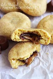 Rolo Stuffed Pumpkin Snickerdoodles The Recipe Critic Pumpkin Recipes Pumpkin Snickerdoodles Pumpkin Caramel