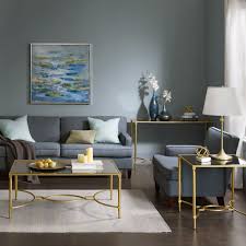 Do you like the animal print with the green pillow and the green plants? Madison Park Signature Turner Coffee Table Teal Living Rooms Teal Living Room Decor Gold Living Room