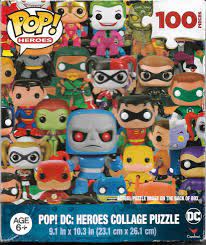 Check spelling or type a new query. Funko Collectibles Dc Comics Pop Heroes Collage Jigsaw Puzzle 1000 Pieces Funko Pop Heroes