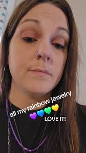 #rainbowjewelry #iridescent #fyp #jewelry #matching