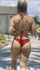Red Bikini Bubble Butt Creepshot -  Several porn ; ) | MOTHERLESS.COM ™