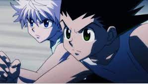 Pin By Izzy White On Projets A Essayer Killua Retro Painting Hunter X Hunter