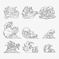Maybe you would like to learn more about one of these? Download Premium Vector Of White Japanese Wave Background Collection Japanese Waves Wave Tattoo Design Japanese Wave Tattoos