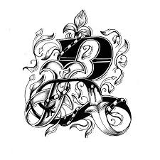 Hand Drawn Love Letter Alphabet Lettering Alphabet Tattoo Fonts Tattoo Lettering