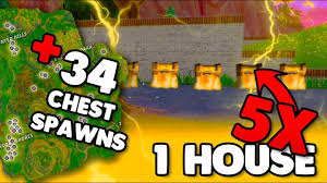Southeast of junk junction near the easter island statue. 5 Chests In 1 House New Map Update 34 New Chest Spawns Fortnite Battle Royale Youtube