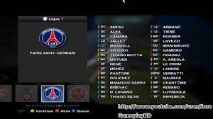 Jugadores como florenzi, sarabia, bakker, diallo, kehrer, dagba o kurzawa están en el mercado y leronardo tiene trabajo. Pes 2013 Jugadores Paris Saint Germain Hd Youtube