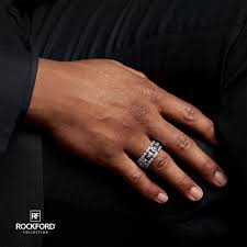 Tallapoosa Mens Gold Wedding Band With 1 30ct Diamonds Mens Gold Wedding Band Diamond Wedding Bands Diamond Bands