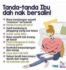 Keadaan ini menunjukkan yang bayi sudah mula turun ke bawah dan memasuki saluran peranakan. Facebook