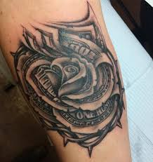 We did not find results for: Amazing Black Ink Money Rose Tattoo Design For Sleeve