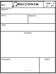 Free Music Lesson Plans Template Lesson Plan Template Free Teacher Lesson Plans Template Music Teacher Lessons