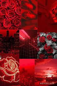 Red Collage Black Roses Wallpaper Iphone Wallpaper Tumblr Aesthetic Aesthetic Iphone Wallpaper