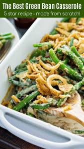 This is my favorite version of green bean casserole. Green Bean Casserole With French S Onions The Novice Chef