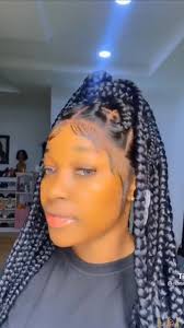 New Full Lace Wig with Braids for Women