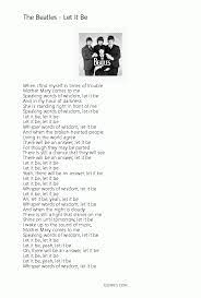 the beatles let it be lyrics pdf 12lyrics let it be let it be lyrics the beatles