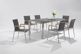 Check to make sure that the photos don't show any cracks. China Wholesale Price 10 Seat Dining Table Outdoor Furniture Lugano Stainless Steel Textilene Dining 7pcs Set Jacrea Factory And Manufacturers Jacrea