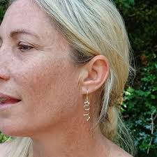 Sterling Silver MDMA Molecule Earrings