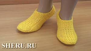 как связать следки на двух спицах без шва видео Super Udobnye Sledki Bez Shvov Na Dvuh Spicah Urok 269 S Izobrazheniyami Vyazanye Tapochki Vyazanie Kryuchkom Uzory Dlya Svitera Tapochki
