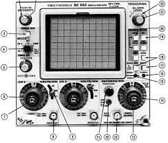 Tektronix sc501 oscilloscope plug in with tm501 chassis tested and working. Service And User Manual Tektronix Sc502 Oscilloscope