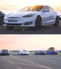 Can you have too much of a good thing? Tesla Model S P100d Takes On Bmw M5 Mercedes Amg Gt 63 S And Porsche Panamera Hybrid In Sedan Drag Racing Showdown Techeblog