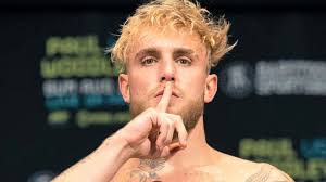 Download Jake Paul Silence Gesture Press Conference Wallpaper