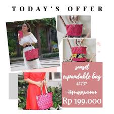 Sunset Expandable Bag Di 2020 Ransel