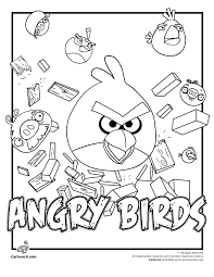 All angry birds coloring sheets and pictures are absolutely free and can be linked our angry birds coloring pages in this category are 100% free to print, and we'll never charge you for using, downloading, sending, or sharing them. Angry Birds Coloring Pages Woo Jr Kids Activities