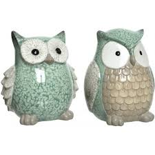 Post your items for free. Terracotta Owl Ornaments With Glaze Effect 11cm 41590 Interior Decor Ornamental Rosefields