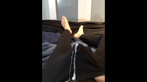 Cumming Through My Roommates Yoga Pants while Shes Out of Town