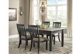 Tyler Creek 5 Piece Dining Room Ashley Furniture Homestore In 2020 Black Dining Room Dining Room Sets Dining Room Design
