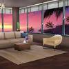 Freetoedit vintage aesthetic retro cafe background anime living room. 1