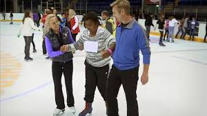 Jayne Torvill and Christopher Dean definitely haven't given up their skates  in Ice Rink