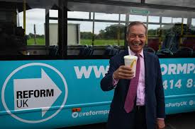 Farage's Reform UK Party Rises to Record in Poll of Polls - Bloomberg