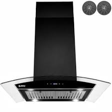 Island mount kitchen range hood in stainless steel with 3 speed touch control. Island Range Hoods Range Hoods The Home Depot
