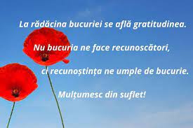 Recunostinta este unul dintre ingredientele principale ale fericirii, conform psihologilor, dar si a mesaje de multumire: Mesaje De MulÈ›umire Cele Mai Frumoase Moduri In Care SÄƒ Spui MulÈ›umesc Libertatea