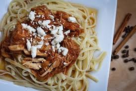 Greek Slow Cooker Pasta Sauce With Chicken Greek Kokkinisto Mediterranean Living Recipe Slow Cooker Pasta Slow Cooker Pasta Sauce Pasta Sauce