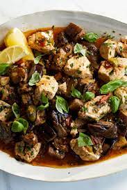 Swordfish With Caramelized Eggplant And Capers Recipe Recipe Capers Recipe Recipes Nyt Cooking