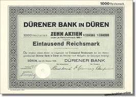 Erhalte kostenlose banken benachrichtigungen bei neuen magazinen! Durener Bank Minimale Auflage Sehr Gesucht