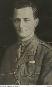 Studio portrait of Captain (Capt) Albert Mitchell, MC, 4th Machine Gun  Company from East St ...