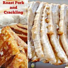 Remove the roast from the oven and set on a cutting board. Moist Roast Pork And Crackling Lovefoodies