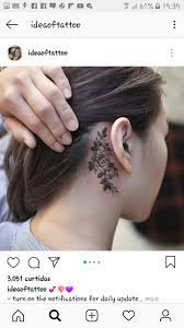 Pin By Leah On Tattoos Tattoos Tattoo Behind Ear Neck Tattoo
