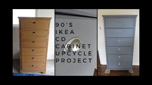 It is a great addition to any room that needs a little extra storage. 90s Ikea Cd Cabinet Upcycle Project Charged Up Travels