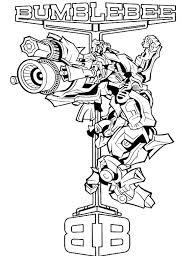 Transformers 4 Coloring Pages For Kids Free Coloring Pages For Kids Bee Coloring Pages Transformers Coloring Pages Cartoon Coloring Pages